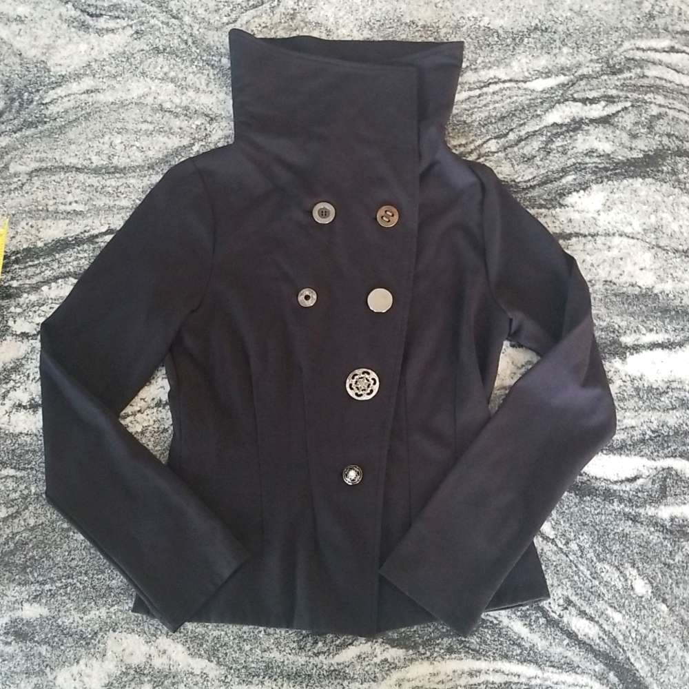 Optionelle❤ Sz XS❤Rayon Blend ❤Unique Buttons ❤